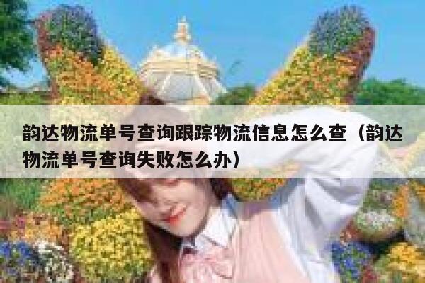 韵达物流单号查询跟踪物流信息怎么查（韵达物流单号查询失败怎么办） 第1张