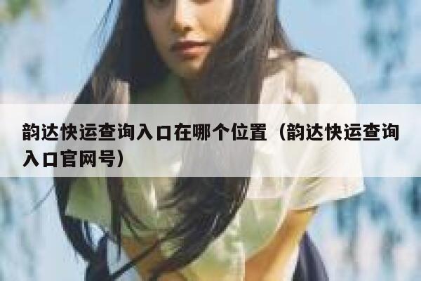 韵达快运查询入口在哪个位置(韵达快运查询入口官网号) 第1张 韵达快运查询入口在哪个位置(韵达快运查询入口官网号) 第1张