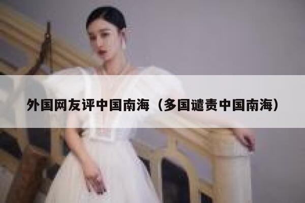外国网友评中国南海(多国谴责中国南海) 第1张 外国网友评中国南海(多国谴责中国南海) 第1张
