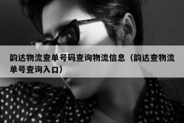 韵达物流查单号码查询物流信息（韵达查物流单号查询入口） 第1张