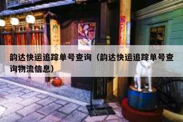韵达快运追踪单号查询（韵达快运追踪单号查询物流信息） 第1张