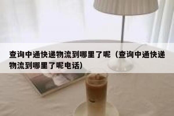 查询中通快递物流到哪里了呢（查询中通快递物流到哪里了呢电话） 第1张