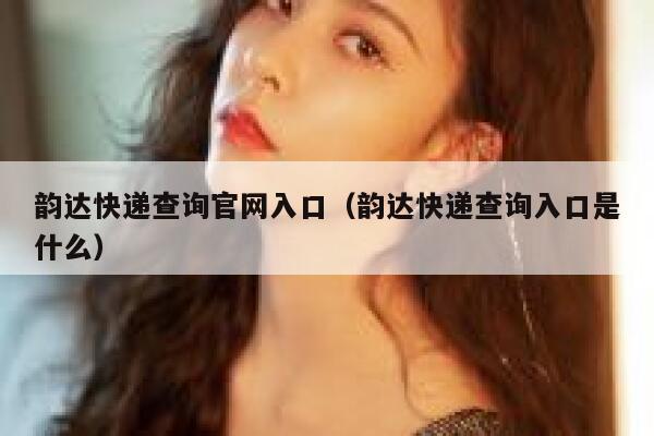 韵达快递查询官网入口（韵达快递查询入口是什么） 第1张