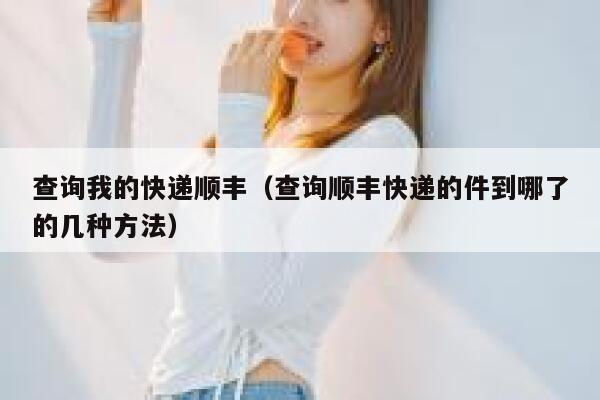 查询我的快递顺丰（查询顺丰快递的件到哪了的几种方法） 第1张