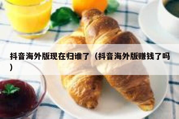 抖音海外版现在归谁了(抖音海外版赚钱了吗) 第1张 抖音海外版现在归谁了(抖音海外版赚钱了吗) 第1张