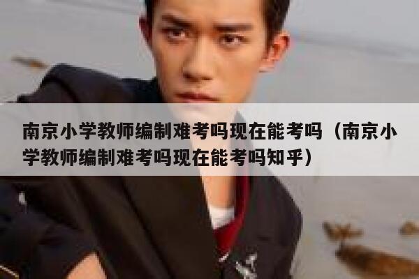 南京小学教师编制难考吗现在能考吗（南京小学教师编制难考吗现在能考吗知乎） 第1张