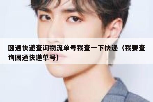 圆通快递查询物流单号我查一下快递（我要查询圆通快递单号） 第1张