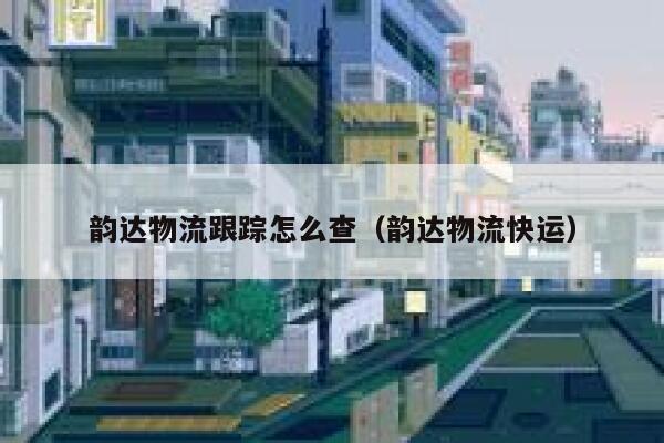 韵达物流跟踪怎么查(韵达物流快运) 第1张 韵达物流跟踪怎么查(韵达物流快运) 第1张