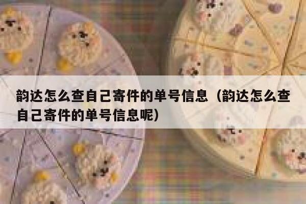 韵达怎么查自己寄件的单号信息（韵达怎么查自己寄件的单号信息呢） 第1张