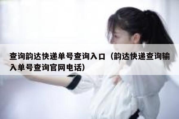 查询韵达快递单号查询入口（韵达快递查询输入单号查询官网电话） 第1张