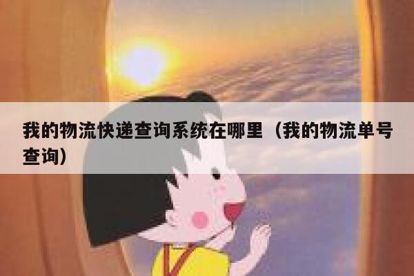 我的物流快递查询系统在哪里（我的物流单号查询） 第1张