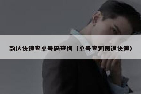 韵达快递查单号码查询(单号查询圆通快递) 第1张 韵达快递查单号码查询(单号查询圆通快递) 第1张