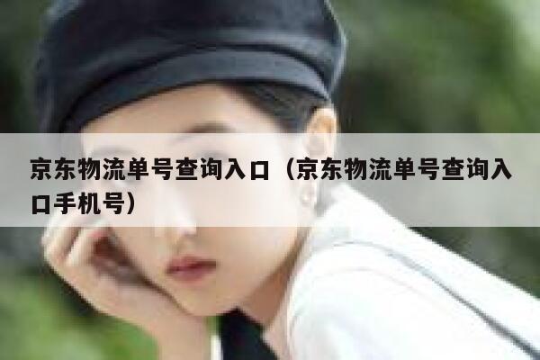 京东物流单号查询入口（京东物流单号查询入口手机号） 第1张