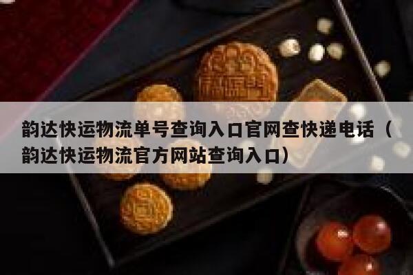 韵达快运物流单号查询入口官网查快递电话（韵达快运物流官方网站查询入口） 第1张