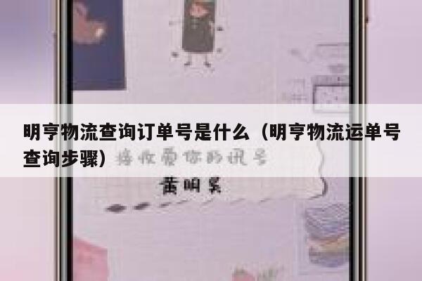 明亨物流查询订单号是什么（明亨物流运单号查询步骤） 第1张