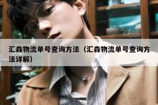 汇森物流单号查询方法(汇森物流单号查询方法详解) 第1张 汇森物流单号查询方法(汇森物流单号查询方法详解) 第1张