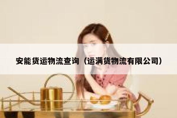 安能货运物流查询(运满货物流有限公司) 第1张 安能货运物流查询(运满货物流有限公司) 第1张