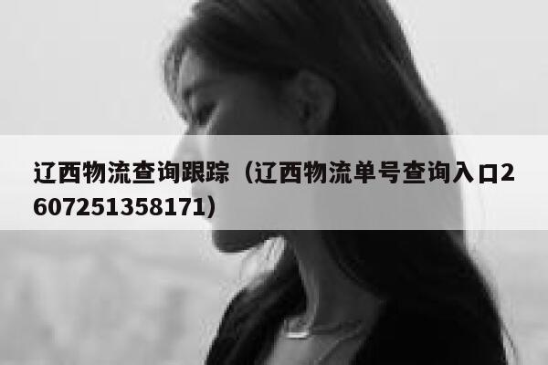 辽西物流查询跟踪（辽西物流单号查询入口2607251358171） 第1张