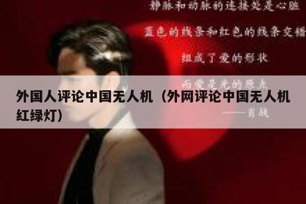 外国人评论中国无人机(外网评论中国无人机红绿灯) 第1张 外国人评论中国无人机(外网评论中国无人机红绿灯) 第1张