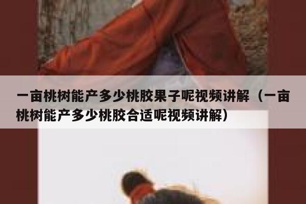 一亩桃树能产多少桃胶果子呢视频讲解（一亩桃树能产多少桃胶合适呢视频讲解） 第1张