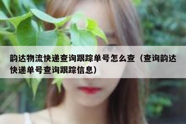韵达物流快递查询跟踪单号怎么查(查询韵达快递单号查询跟踪信息) 第1张 韵达物流快递查询跟踪单号怎么查(查询韵达快递单号查询跟踪信息) 第1张