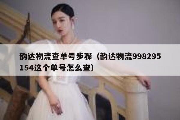 韵达物流查单号步骤（韵达物流998295154这个单号怎么查） 第1张