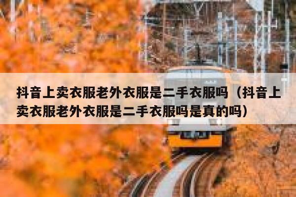抖音上卖衣服老外衣服是二手衣服吗(抖音上卖衣服老外衣服是二手衣服吗是真的吗) 第1张 抖音上卖衣服老外衣服是二手衣服吗(抖音上卖衣服老外衣服是二手衣服吗是真的吗) 第1张