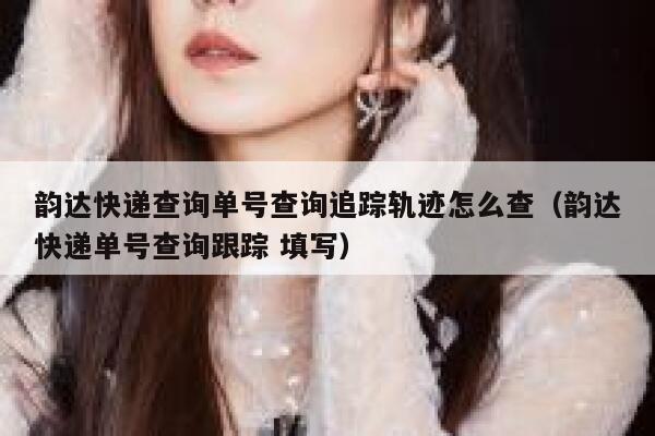 韵达快递查询单号查询追踪轨迹怎么查（韵达快递单号查询跟踪 填写） 第1张