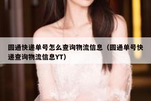 圆通快递单号怎么查询物流信息（圆通单号快递查询物流信息YT） 第1张