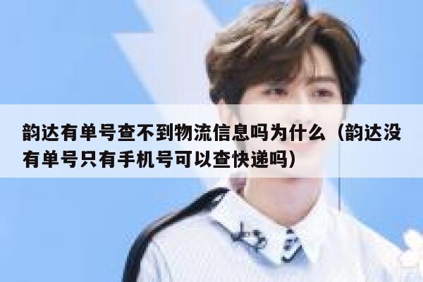 韵达有单号查不到物流信息吗为什么（韵达没有单号只有手机号可以查快递吗） 第1张