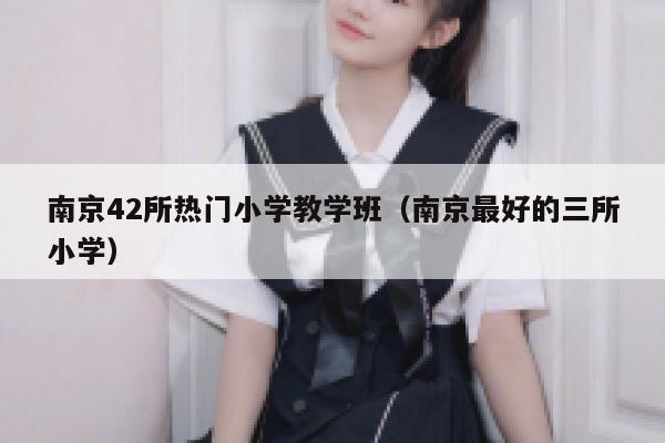 南京42所热门小学教学班（南京最好的三所小学） 第1张