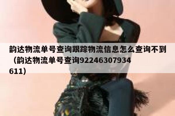 韵达物流单号查询跟踪物流信息怎么查询不到(韵达物流单号查询92246307934611) 第1张 韵达物流单号查询跟踪物流信息怎么查询不到(韵达物流单号查询92246307934611) 第1张